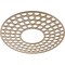 Ekena Millwork Fink Wood Fretwork Pierced Ceiling Medallion, Birch, 26"OD x 9 1/2"ID x 3/8"T CMWP26X26X0375FFBI - alternate 4